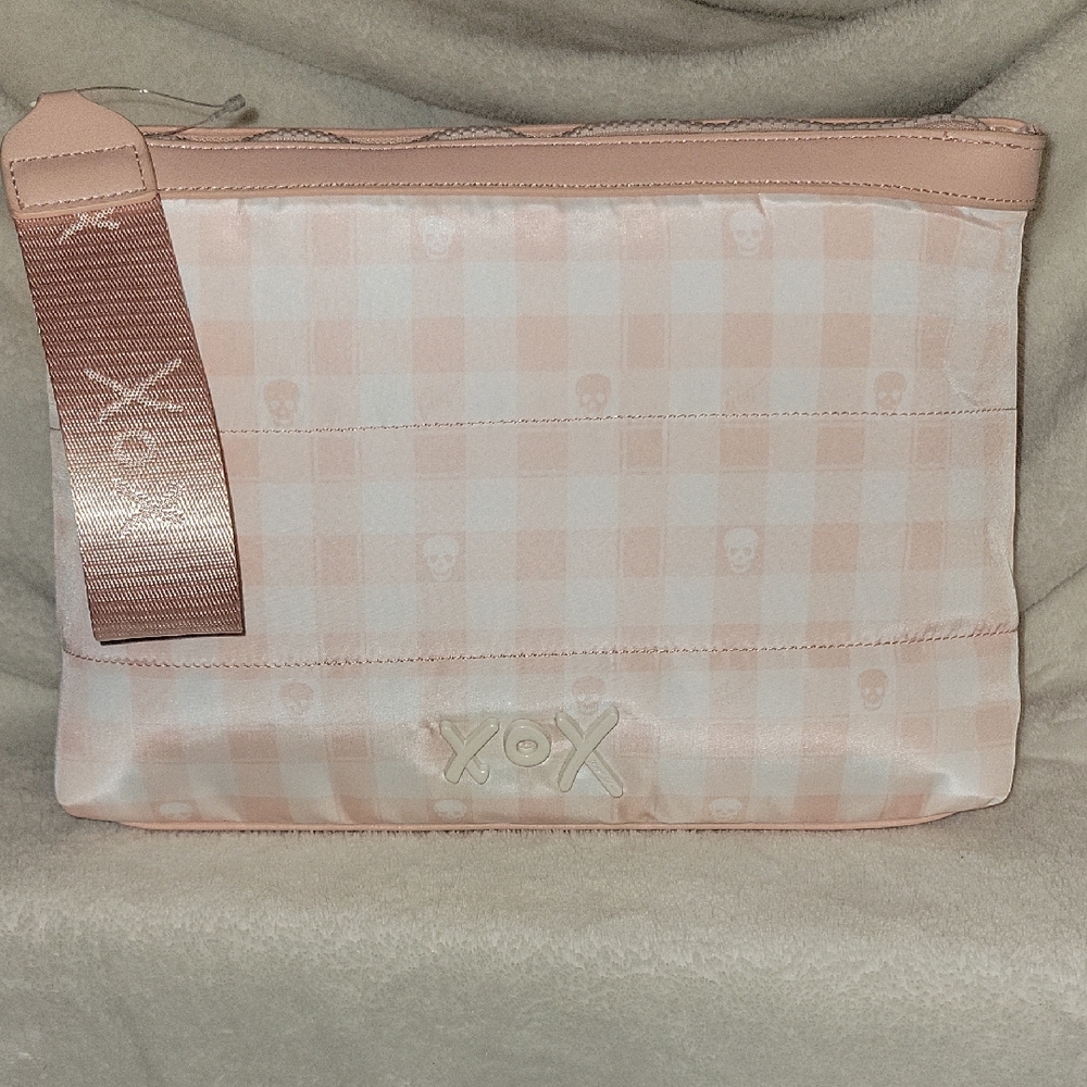 Pink Checkered Women's Bag